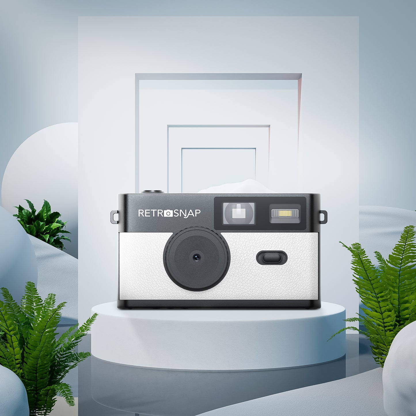 Retrosnap Wit - Retro camera - zonder scherm - Ideaal voor festivals en vakanties