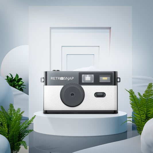 Retrosnap Wit - Retro camera - zonder scherm - Ideaal voor festivals en vakanties